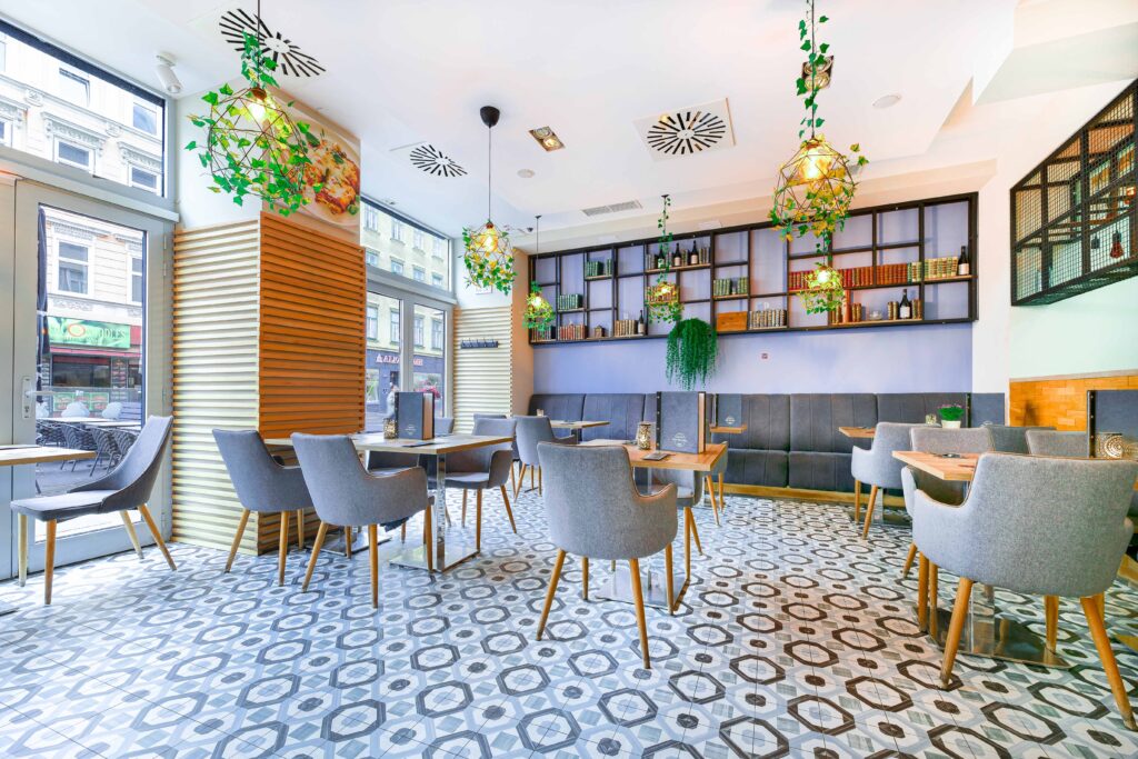 Pizzeria Gelateria Marini Innenraum